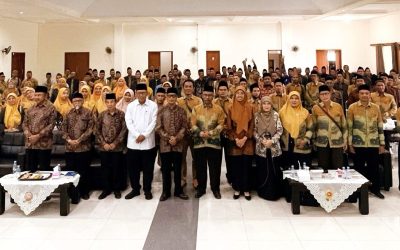 Studi Tiru Kepala Madrasah se-KKM Kabupaten Gresik di MTs Almaarif 01 Singosari