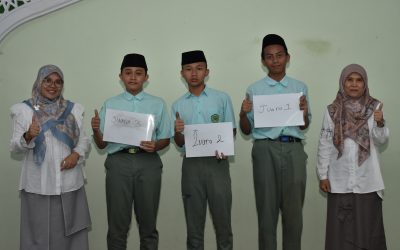 SYI’AR ISLAM AHLUSSUNNAH WAL JAMA’AH AN NAHDLIYAH. MTS. ALMAARIF 01 SINGOSARI GELAR LOMBA RANKING, MENGURUS JENAZAH, DAN MEMBACA TAHLIL