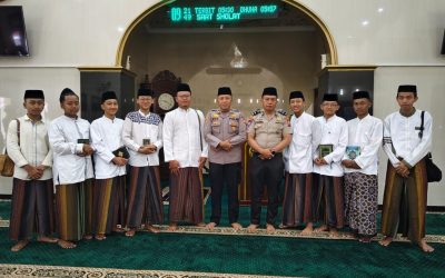 MTs Almaarif 01 Singosari Mewakili Delegasi Polsek Singosari dalam Khotmil Quran Menyambut Ramadhan 1447 H